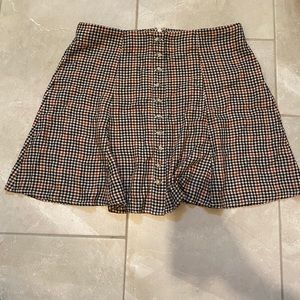 American Eagle Checkered Skirt